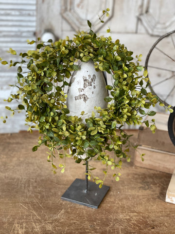 Bog Pimpernel Candle Ring | Green | 16"