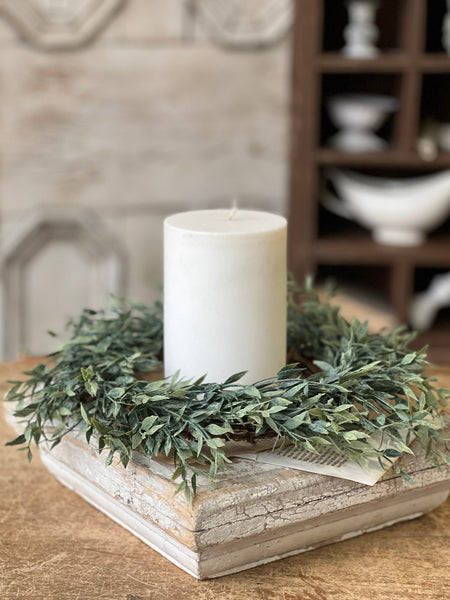 Twilight Ash Candle Ring | 12"