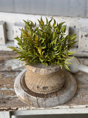 Smilax Half Sphere | Green | 8"