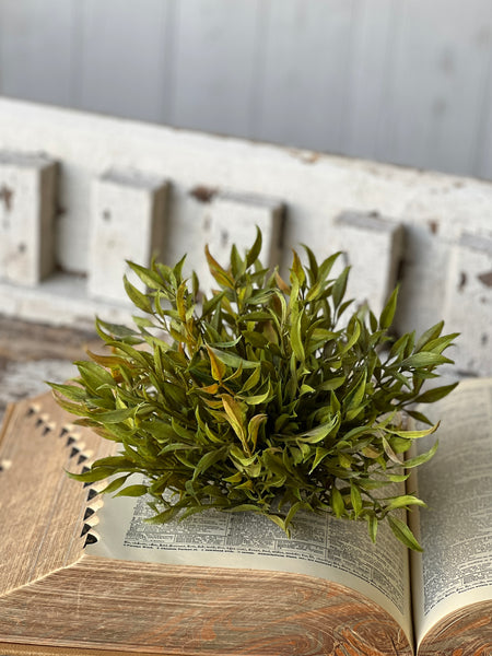 Smilax Half Sphere | Green | 8"