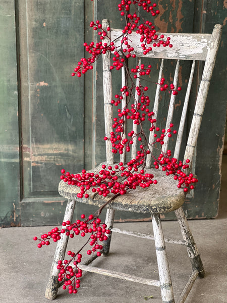 Matte Weatherproof Berry Garland | Red | 5' | SOLD OUT