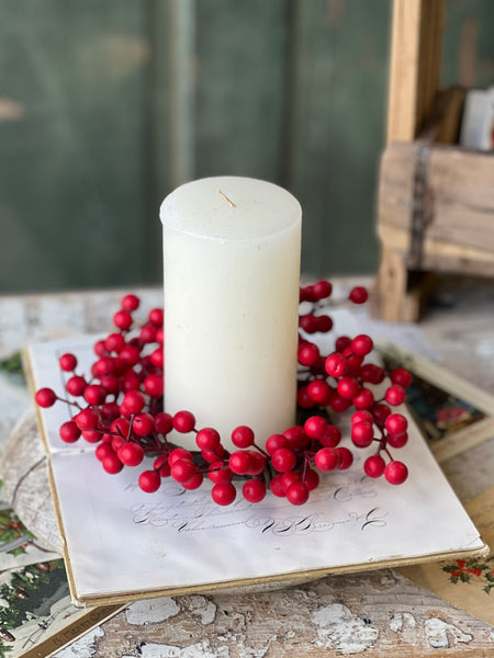 Matte Weatherproof Berry Garland | Red | 5' | NOT CURRENTLY IN STOCK -  Holiday 2024