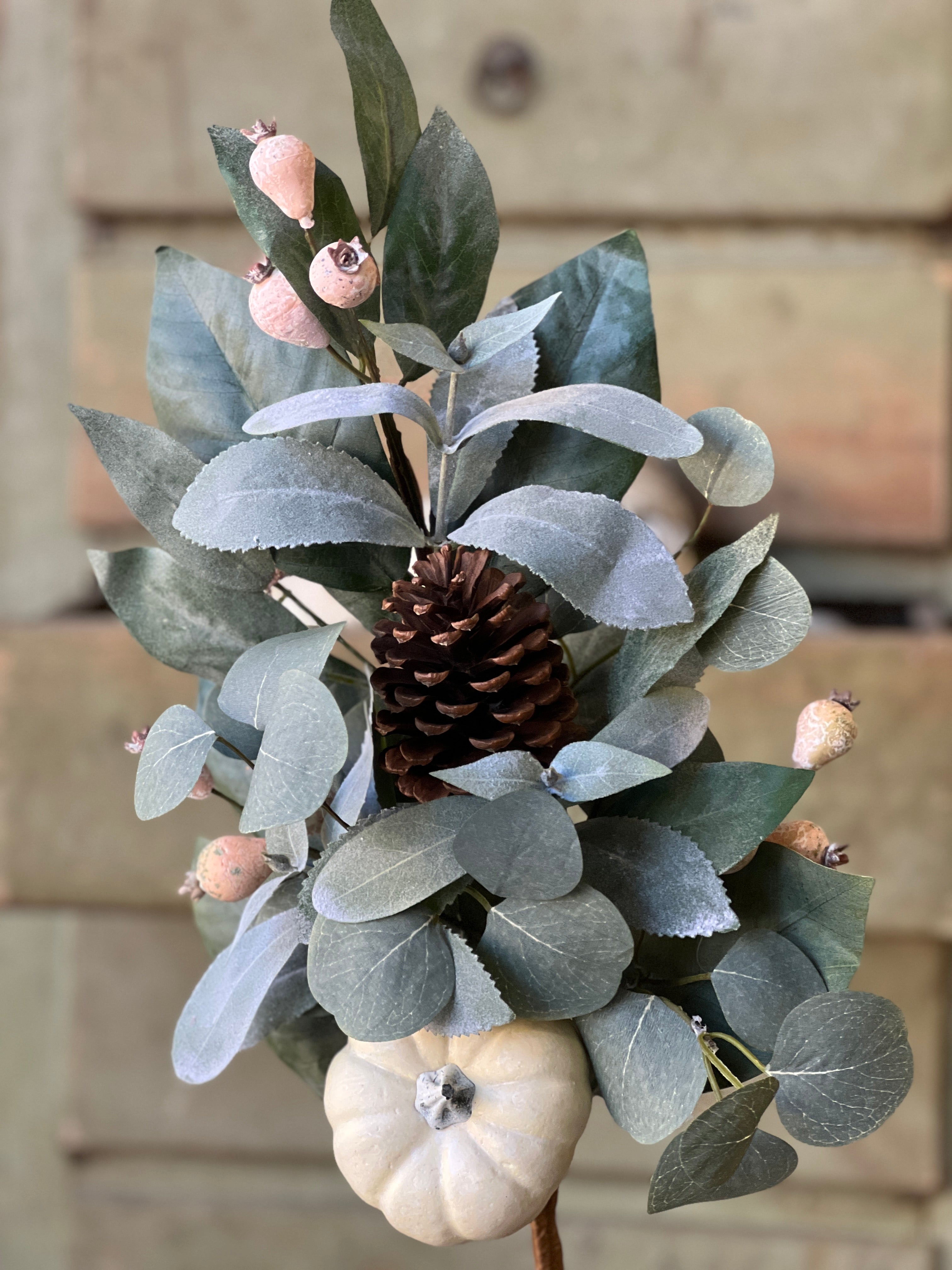 Pine Cone Wreath  Knollwood Cemetery Association