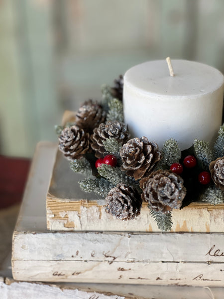 Icy Berries & Cone Candle Ring | 3" (inner) | SOLD OUT