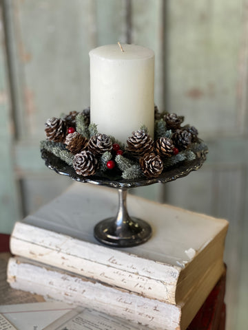 Icy Berries & Cone Candle Ring | 3" (inner) | SOLD OUT