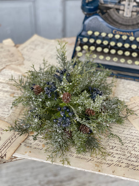 Wintry Mix Half Sphere | 12" | Blue | NEW CLOSEOUT + CLEAN UP!  From $3.50 - Last 96pcs!