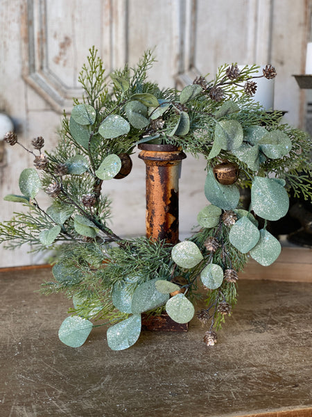 Gold Song Eucalyptus Candle Ring | 14" | SOLD OUT