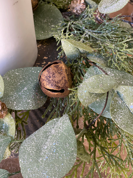 Gold Song Eucalyptus Candle Ring | 14" | SOLD OUT