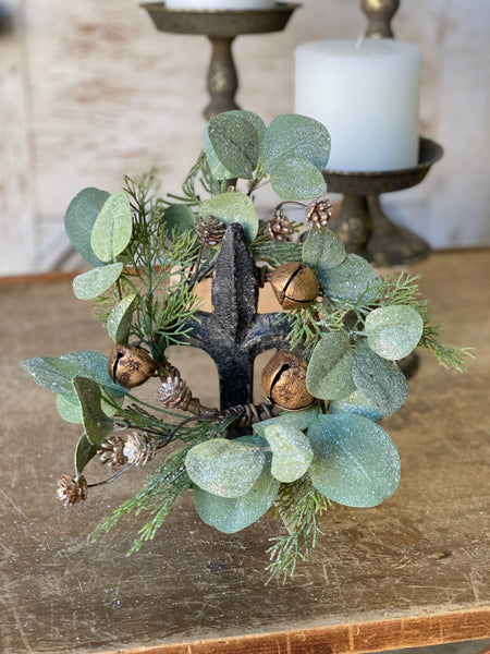 Gold Song Eucalyptus Candle Ring | 10" | SOLD OUT