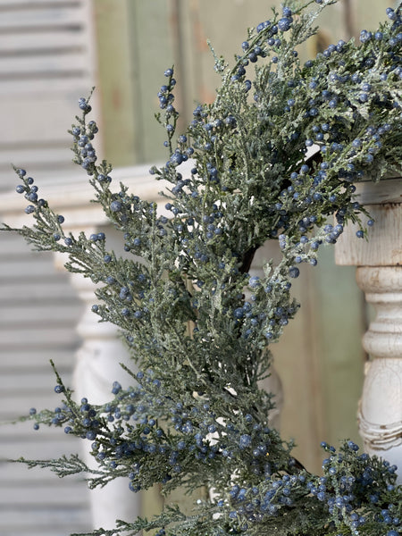 Icy Northwind Juniper Wreath | 22" | SOLD OUT