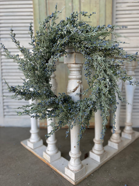 Icy Northwind Juniper Wreath | 22" | SOLD OUT