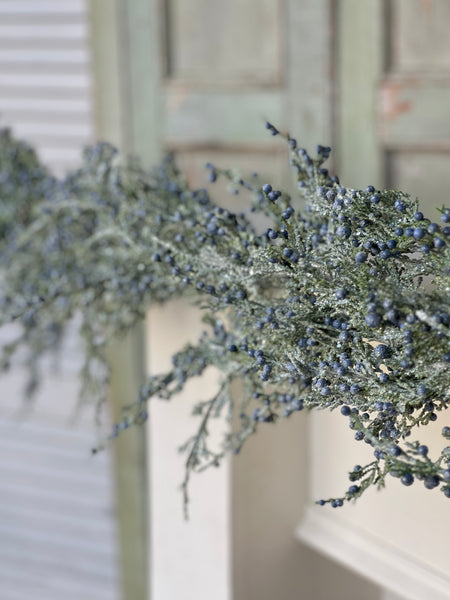 Icy Northwind Juniper Garland | 5.5' | SOLD OUT