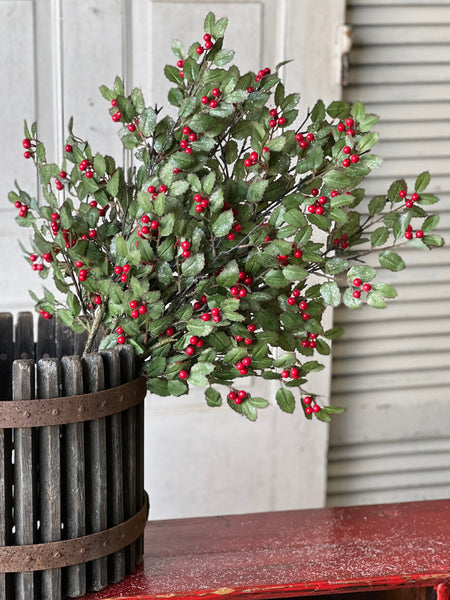 Holly Spray with Berries | 30" | SOLD OUT