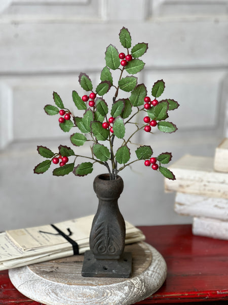 Holly Pick with Berries | 14" | SOLD OUT