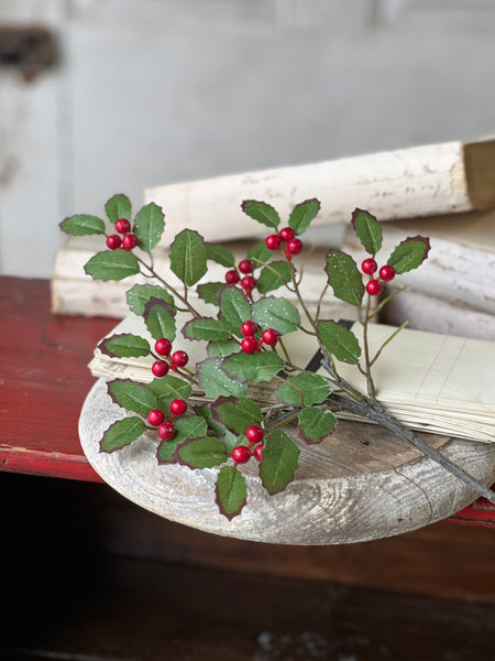 Holly Pick with Berries | 14" | SOLD OUT