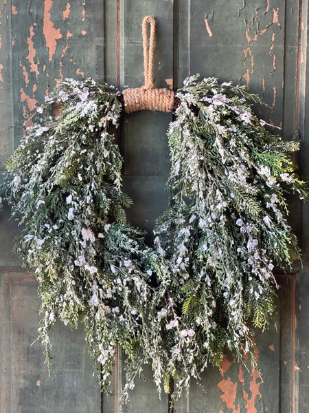 Prismatic Greens Wreath | 28" | SOLD OUT