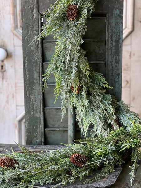 Silver Thread Cedar Garland | 6' | SOLD OUT