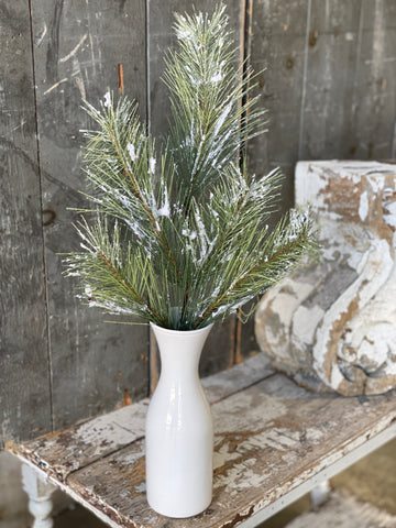 Snowy Fir Spray | 24" | SOLD OUT