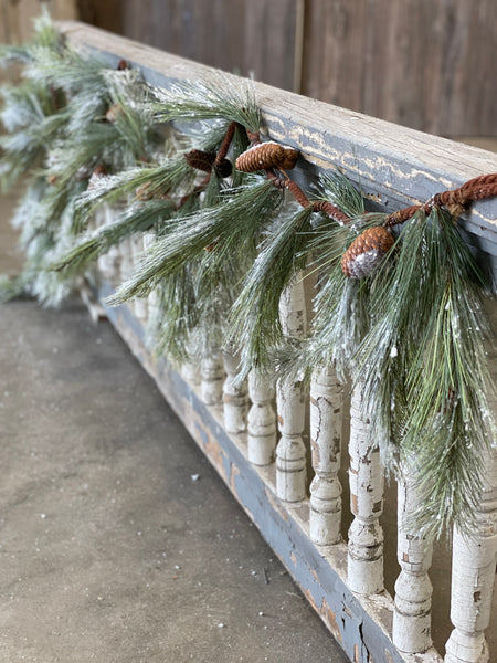 Snowy Fir Rope Garland | 9' | SOLD OUT