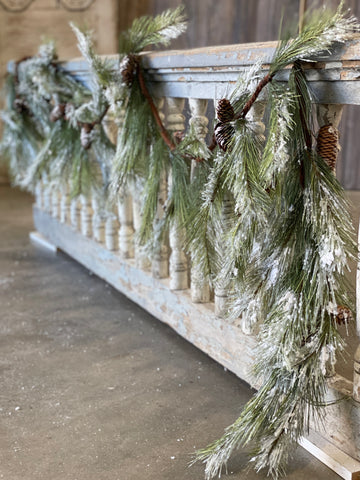 Snowy Fir Rope Garland | 9' | SOLD OUT