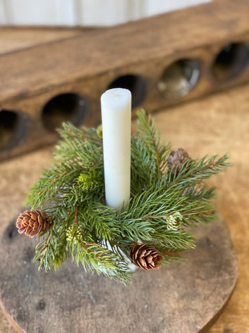 White Spruce Candle Ring | 7" | SOLD OUT