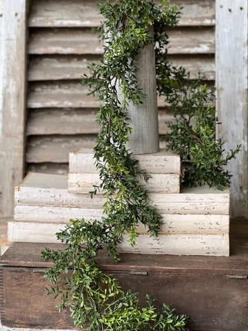 New England Boxwood Garland | 6' | NOT CURRENTLY IN STOCK - ETA December