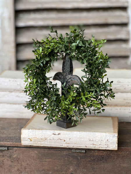 New England Boxwood Candle Ring | 10" | NOT CURRENTLY IN STOCK - ETA December