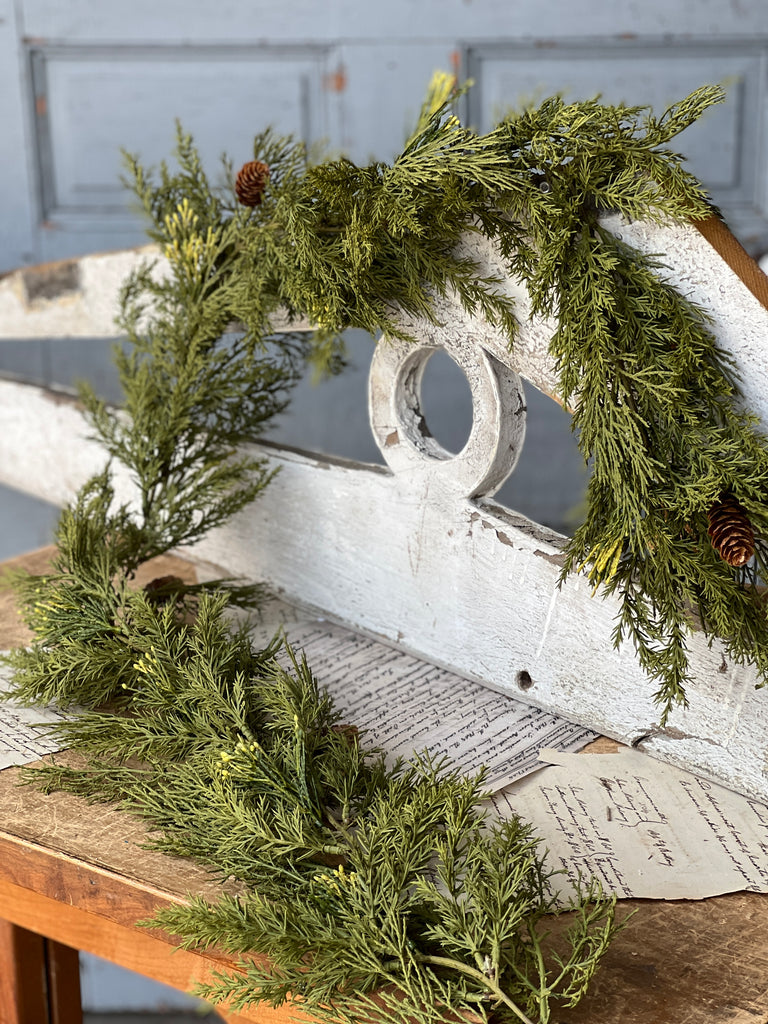 Alpine Cedar Garland | 6' - Lancaster Home & Holiday