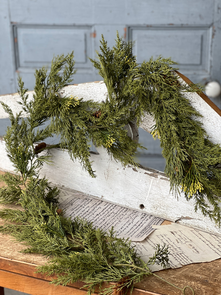 Alpine Cedar Garland | 6' - Lancaster Home & Holiday
