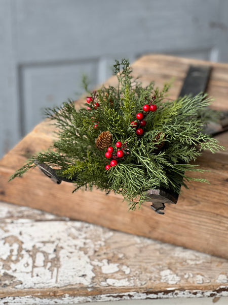 Alpine w/ Berries Half Sphere | 11" | SOLD OUT