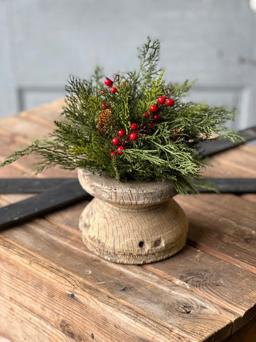 Alpine w/ Berries Half Sphere | 11" | SOLD OUT