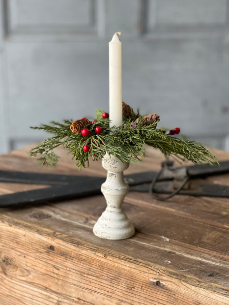 Alpine w/ Berries Candle Ring | 7" | SOLD OUT