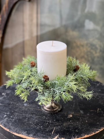 Stellar Cypress Candle Ring | 10" | SOLD OUT