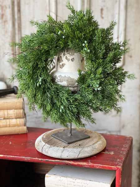 Dripping Cedar Candle Ring | 16" | SOLD OUT