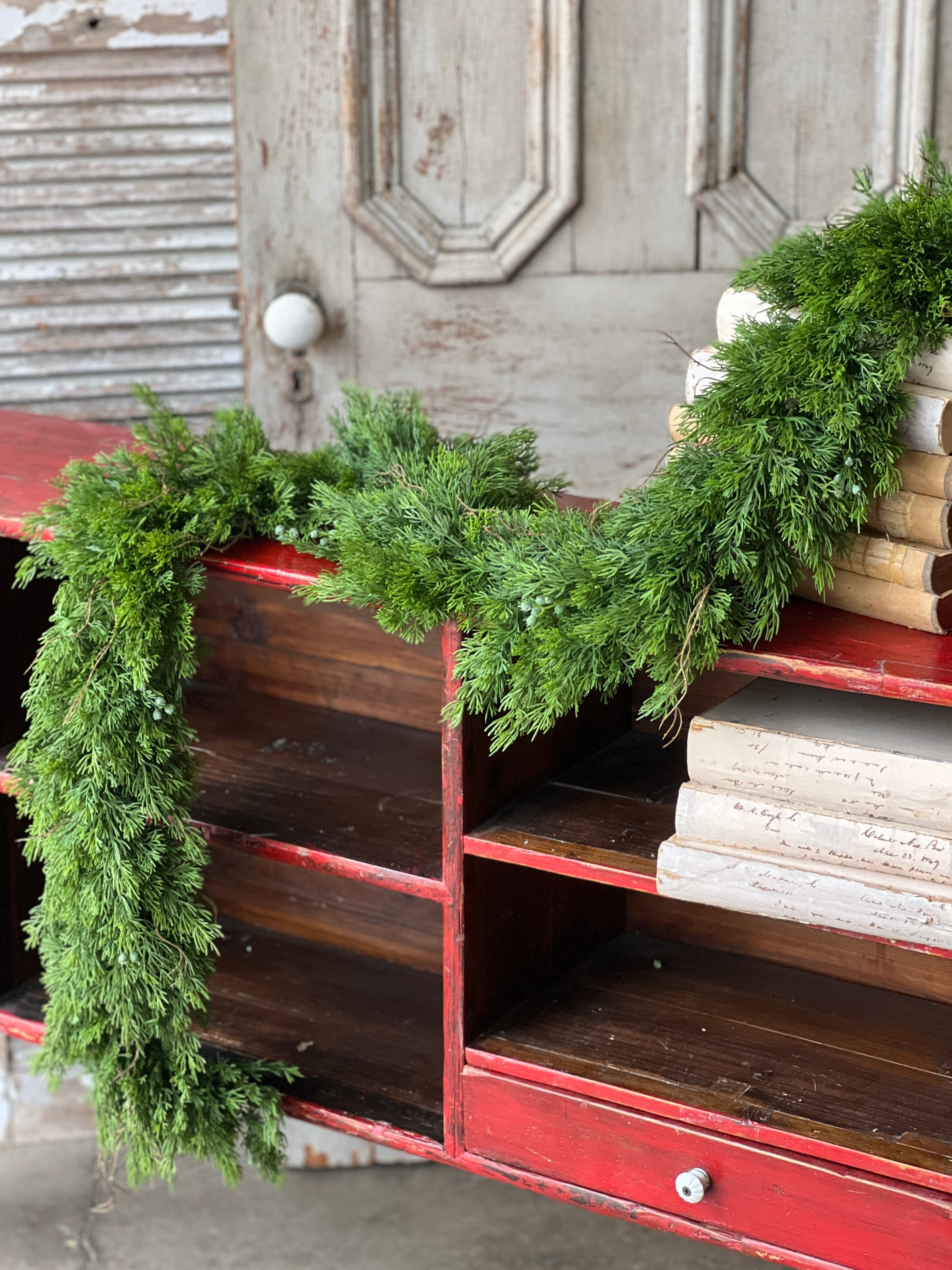 Dripping Cedar Garland | 6' | SOLD OUT - Lancaster Home & Holiday