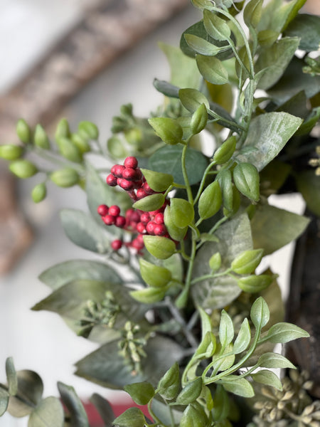 Atwood Eucalyptus Candle Ring | 12" | SOLD OUT