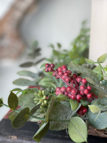 Atwood Eucalyptus Candle Ring | 12" | SOLD OUT