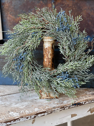Bluestone Cedar Candle Ring | 16" | SOLD OUT