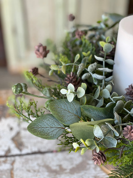 Arbordale Eucalyptus Candle Ring | 16"