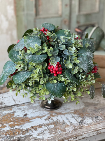 Harlequin Eucalyptus Half Sphere | 11" | CASE PACK SPECIAL!  $4.95