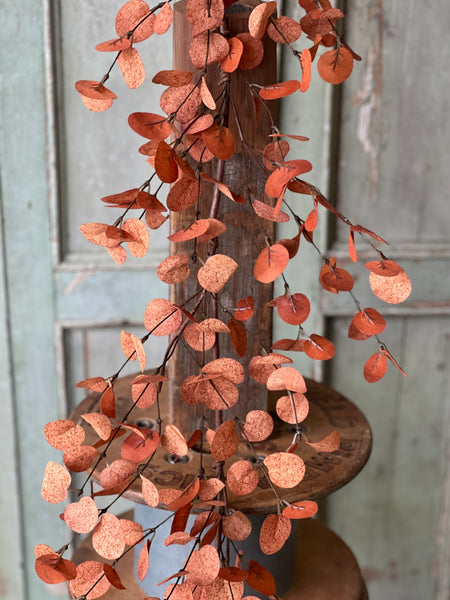 Penny Leaf Garland | 6' | Red | SOLD OUT
