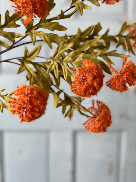 Autumn Aster Spray | 35" | Orange | SOLD OUT