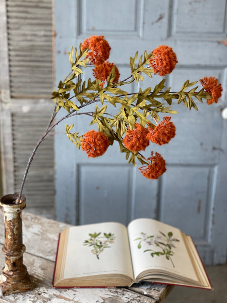 Autumn Aster Spray | 35" | Orange | SOLD OUT