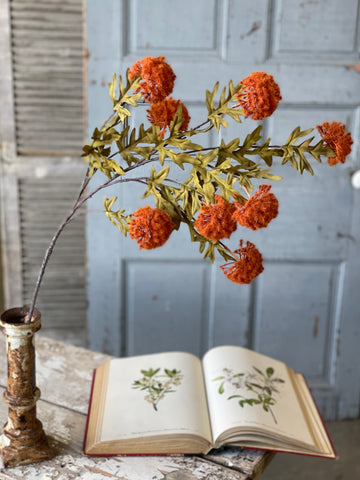 Autumn Aster Spray | 35" | Orange | SOLD OUT